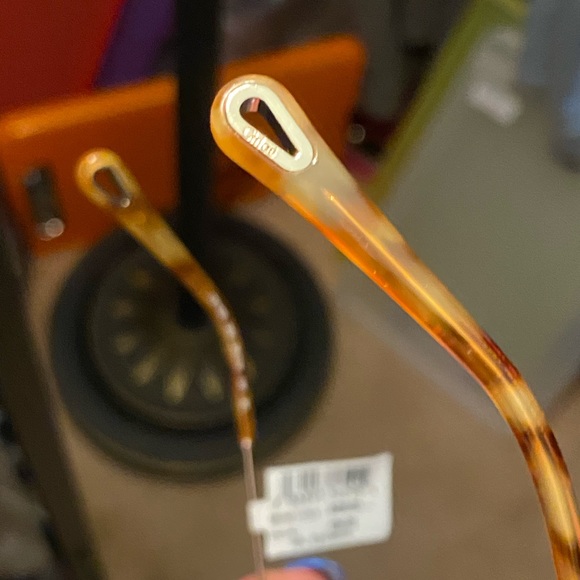 CHLOE PINK SQUARE AVIATORS - Picture 5 of 9